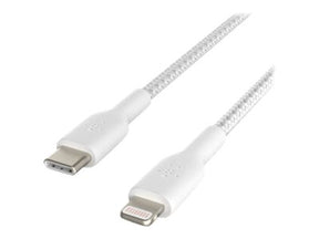 Belkin BOOST CHARGE - Cable Lightning - USB-C Macho a Lightning Macho - 1 m - Blanco - USB Power Delivery (18W) - para Apple iPad/iPhone/iPod (Lightning) (CAA004BT1MWH)