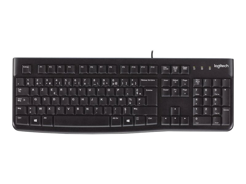 Logitech K120 - Teclado - USB - Francês (920-002488)