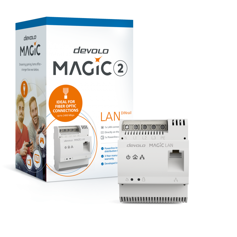 devolo Magic 2 LAN DINrail- PT8528