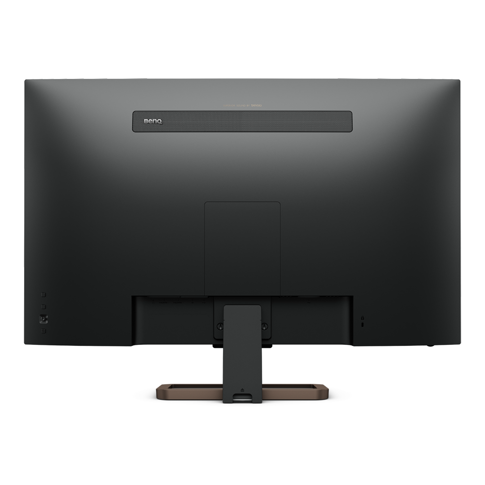 BenQ EW3280U - Monitor LED - 32" - 3840 x 2160 4K UHD (2160p) @ 60 Hz - IPS - 400 cd/m² - 1000:1 - HDR10 - 5 ms - 2xHDMI, DisplayPort, USB-C - altifalantes com subwoofer - preto, castanho metálico