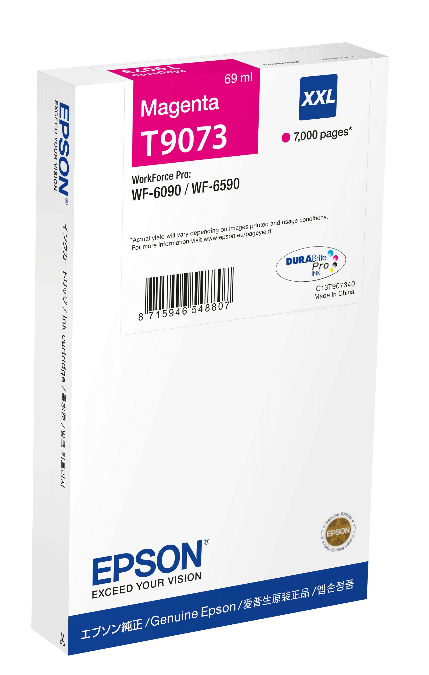 EPSON MAGENTA INK WF-6590/6090 XXL