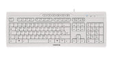 CHERRY STREAM 3.0 - Keyboard - USB - Spanish - switch: CHERRY SX - light gray