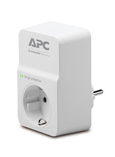 APC SurgeArrest Essential - Surge Protector - AC 230 V - Output Connectors: 1 - Italy - White