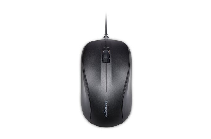 Kensington ValuMouse - Mouse - left and right handed - optical - 3 buttons - with cable - USB - black