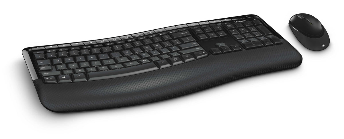 Microsoft Wireless Comfort Desktop 5050 - Conjunto de teclado e rato - sem fios - 2.4 GHz - Espanhol - Europa