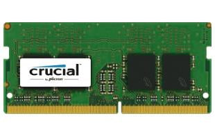 Crucial - DDR4 - module - 4 GB - 260-pin SO DIMM - 2400 MHz / PC4-19200 - CL17 - 1.2 V - unbuffered - no ECC