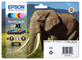 PACK TINTA EPSON 6 COLORES 24XL CLARIA PHOTO XP-850/750/950/55/860/760/960