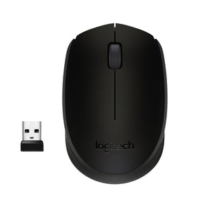 LOGITECH MOUSE M171 NOTEBOOK WIRELESS OPTICO BLACK