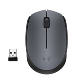 LOGITECH MOUSE M170 WIRELESS GREY