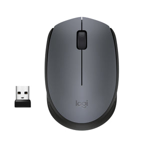 LOGITECH MOUSE M170 WIRELESS GRAY