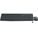 Logitech MK235 - Conjunto de teclado e rato - sem fios - 2.4 GHz - Húngaro