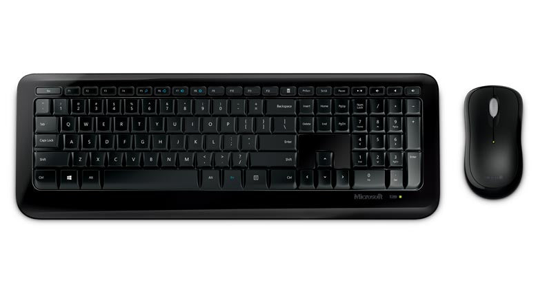 Microsoft Wireless Desktop 850 for Business - Conjunto de teclado e rato - sem fios - 2.4 GHz - Inglês