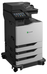 Lexmark CX825dte - Multifunction Printer - Color - Laser - Legal (216 x 356 mm)/A4 (210 x 297 mm) (original) - A4/Legal (media) - up to 52 ppm (copy) - up to 52 ppm ( printing) - 1750 sheets - 33.6 Kbps - USB 2.0, Gigabit LAN, USB host