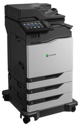 Lexmark CX825dtfe - Impresora multifunción - Color - Láser - Legal (216 x 356 mm)/A4 (210 x 297 mm) (original) - A4/Legal (soportes) - hasta 52 ppm (copia) - hasta 52 ppm (impresión ) - 1750 hojas - 33,6 Kbps - USB 2.0, LAN Gigabit, host USB