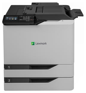 Lexmark CS820dtfe - Printer - color - Duplex - laser - A4/Legal - 1200 x 1200 dpi - up to 57 ppm (mono) / up to 57 ppm (color) - capacity: 1200 sheets - USB 2.0, Gigabit LAN, USB 2.0 host