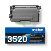 Brother TN3520 - Preto - original - cartucho de toner - para Brother HL-L6400, MFC-L6900, MFC-L6970