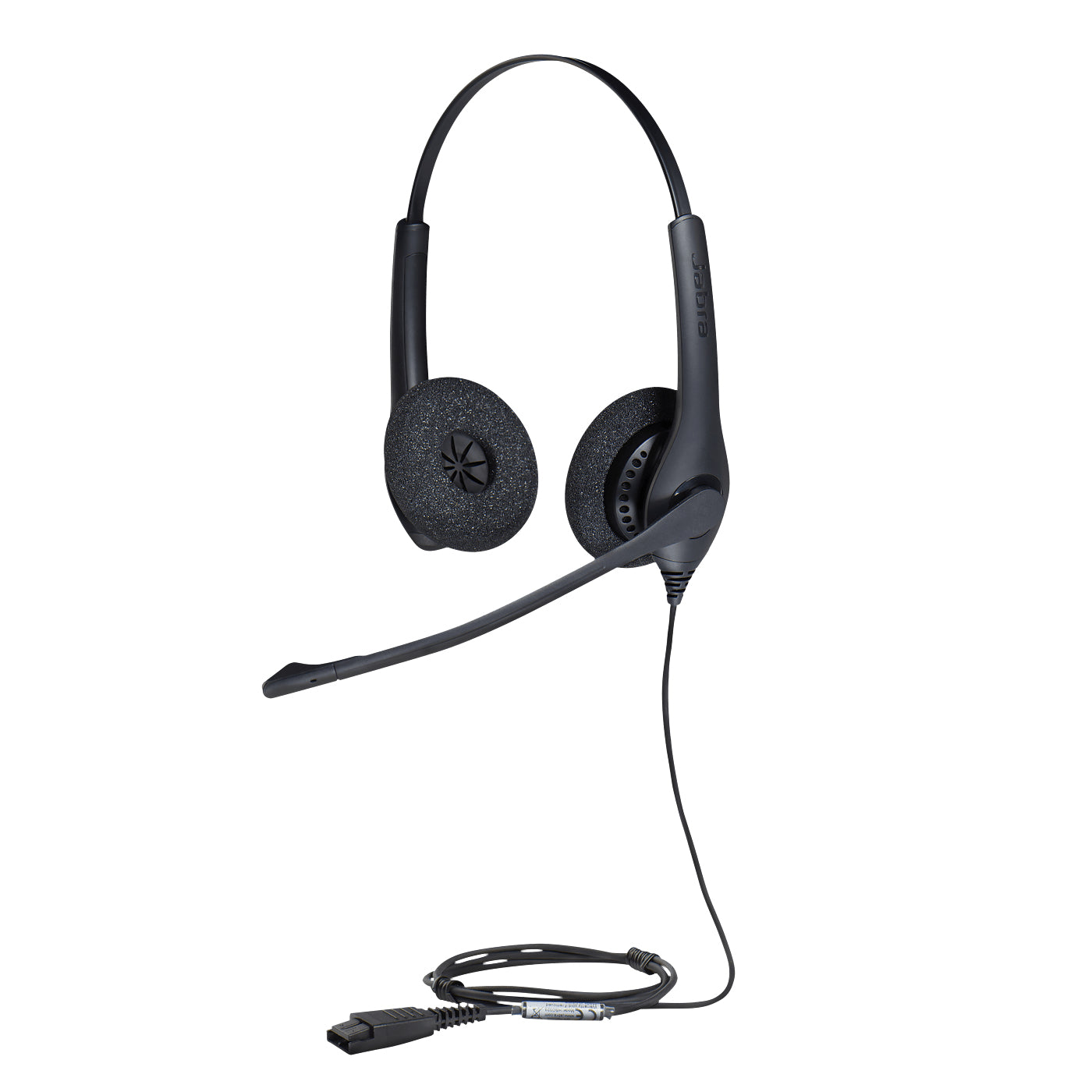 Jabra BIZ 1500 Duo - Auscultadores - no ouvido - com cabo - Quick Disconnect