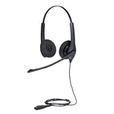 Jabra BIZ 1500 Duo - Headphones - in ear - with cable - Quick Disconnect