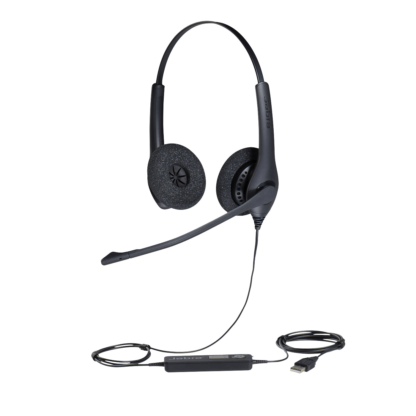 Jabra BIZ 1500 Duo - Auscultadores - no ouvido - com cabo - USB