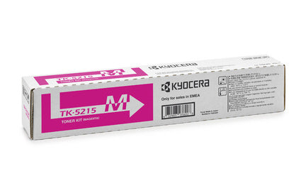 Kyocera TK 5215M - Magenta - original - toner cartridge - for TASKalfa 406ci