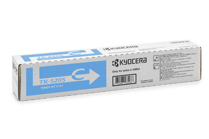 Kyocera TK 5205C - Azul cian - original - cartucho de tóner - para TASKalfa 356ci, 358ci