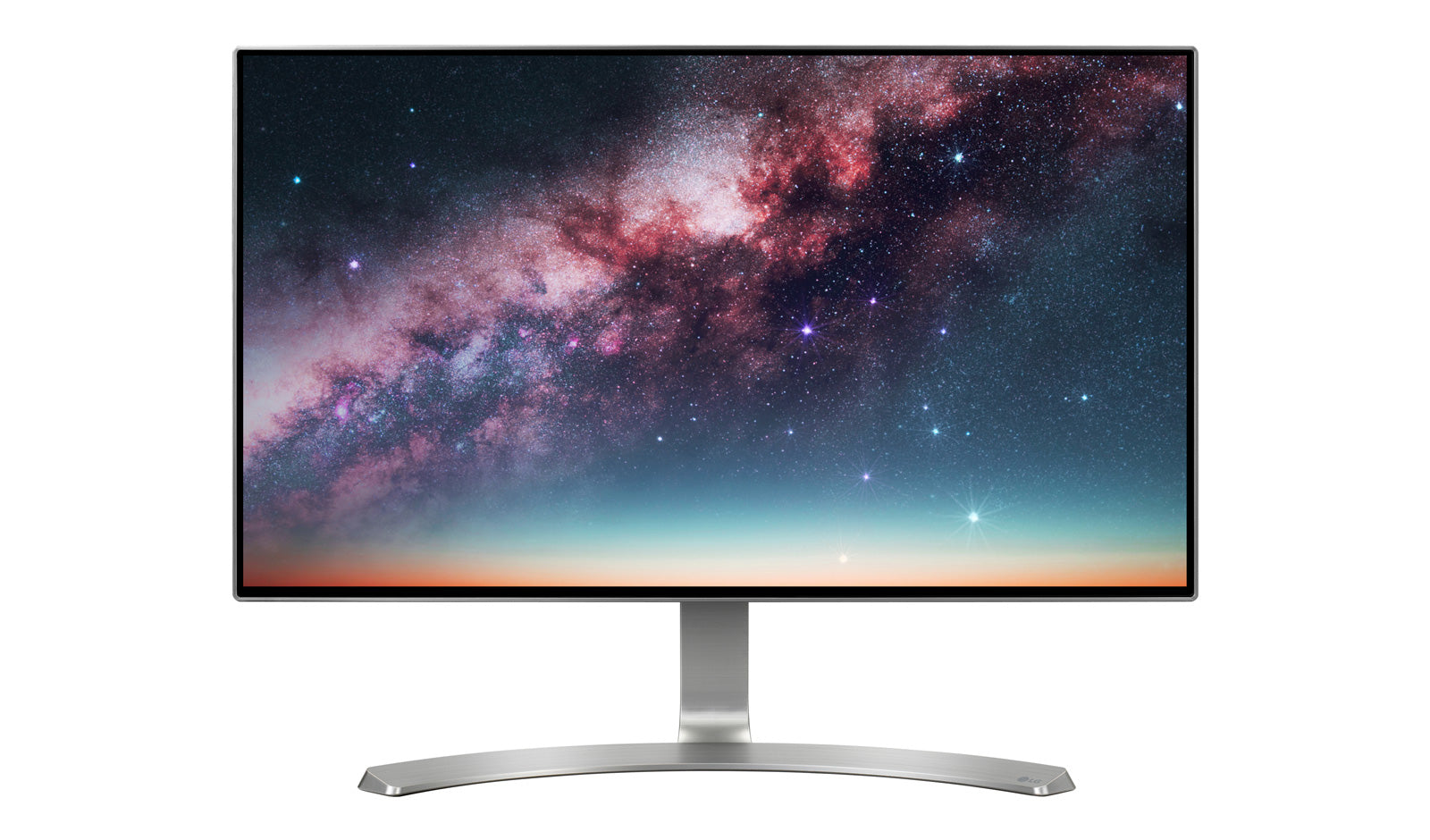 LG 24MP88HV-S - LED Monitor - 23.8" - 1920 x 1080 Full HD (1080p) @ 60 Hz - AH-IPS - 250 cd/m² - 1000:1 - 5 ms - 2xHDMI, VGA - speakers - silver, white (back )