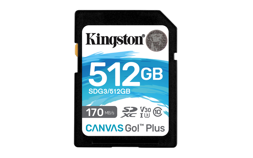 512GB SD CANVAS GO PLUS 170R C10 (SDG3/512GB)
