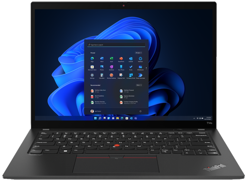 Lenovo ThinkPad T14s Gen 3 21BR - 180 degree hinge design - Intel Core i7 1260P / 2.1GHz - Evo - Win 10 Pro 64-bit (includes Windows 11 Pro License) - Iris Xe Graphics - 16GB RAM - 512GB TCG SSD Opal Encryption 2, NVMe - 14" IPS 1920 x 120