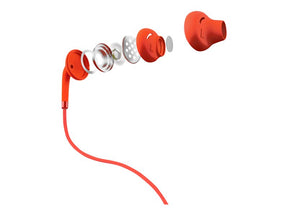 Energy Style 2+ - In-Ear Headphones with Microphone - Ear Bud - With Cable - 3.5mm Jack - Raspberry