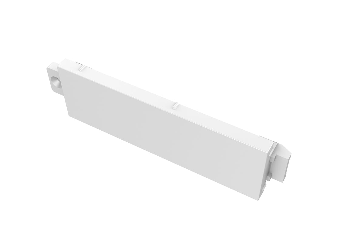 Placa frontal AV modular VISION Techconnect - GARANTÍA DE POR VIDA - módulo en blanco blanco - módulos en blanco simples para tapar las ranuras no utilizadas en el marco - se fija en los marcos Techconnect - plástico - blanco