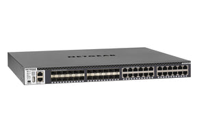 NETGEAR M4300-24X24F - Switch - L3 - Managed - 24 x 10/100/1000/10000 + 24 x 10 Gigabit SFP+ - front to back airflow - rail mountable