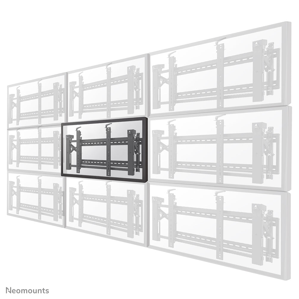 Neomounts by Newstar LED-VW2000BLACK - Bracket - Flat Panel - Lockable - Black - Screen Size: 32"-75" - Wall Mountable