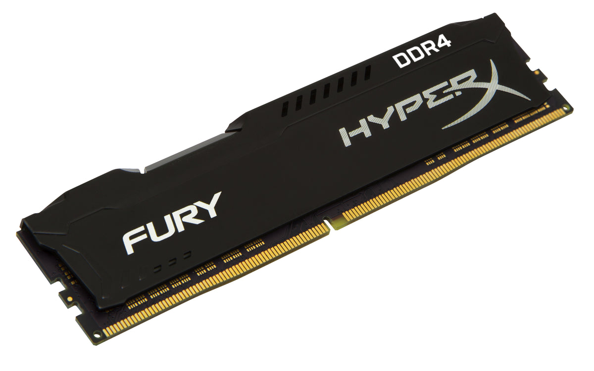 HyperX FURY - DDR4 - module - 8 GB - 288-pin DIMM - 2133 MHz / PC4-17000 - CL14 - 1.2 V - unbuffered - no ECC - black