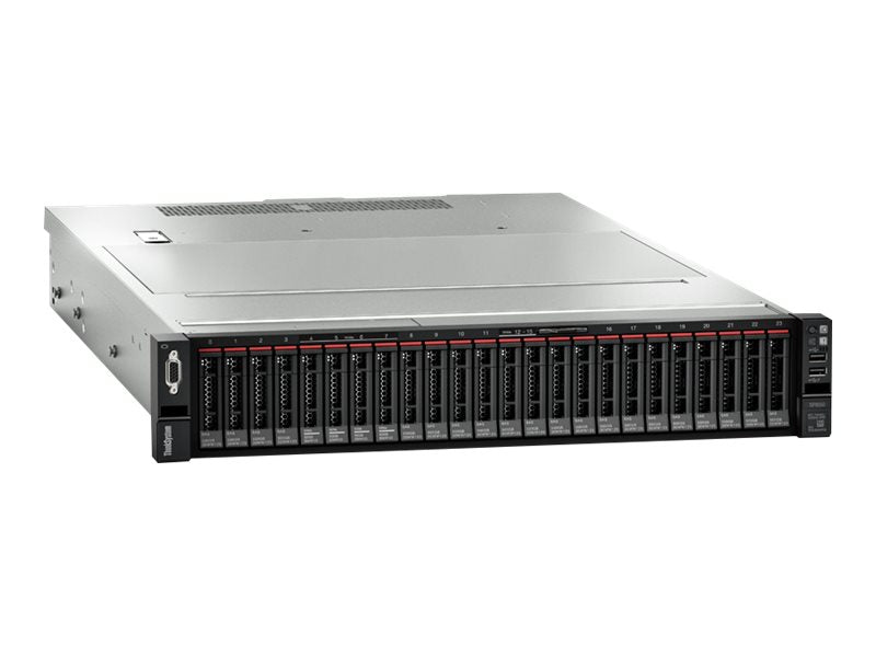 Lenovo ThinkSystem SR650 7X06 - Servidor - montável em bastidor - 2U - 2-way - 1 x Xeon Gold 6226R / 2.9 GHz - RAM 32 GB - SAS - hot-swap (permuta) 2.5" compartimento(s) - sem HDD - Matrox G200 - sem SO - monitor: nenhum