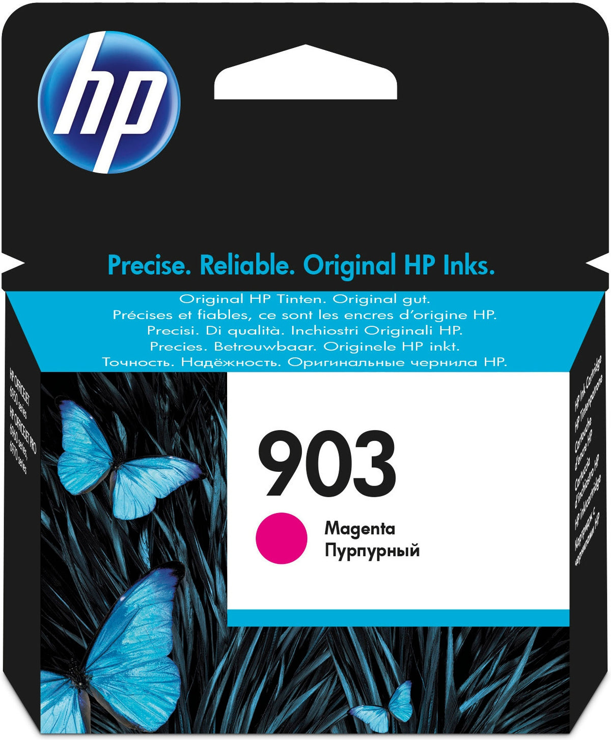 HP 903 - Magenta - Genuine - Blister - Ink Cartridge - for Officejet 6951, 6954, 6962, Officejet Pro 6960, 6961, 6970, 6971, 6974, 6975