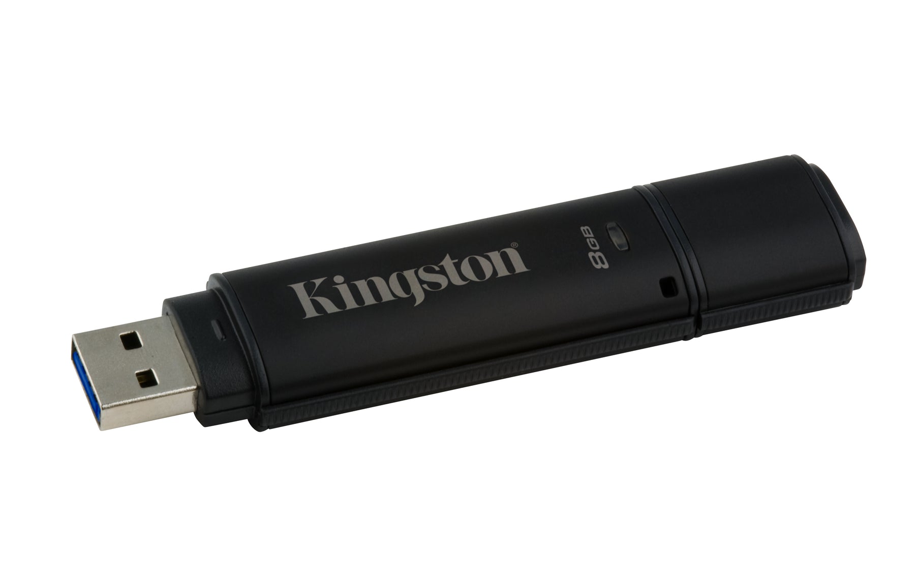 Kingston DataTraveler 4000 G2 Management Ready - Drive flash USB - encriptado - 8 GB - USB 3.0 - FIPS 140-2 Level 3 - Compatível com TAA