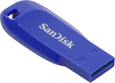 SanDisk Cruzer Blade - Drive flash USB - 64 GB - USB 2.0 - azul eléctrico