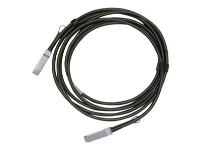 Mellanox LinkX - Cabo de ligação directa 100GBase - QSFP28 para QSFP28 - 3 m - fibra óptica - SFF-8665/IEEE 802.3bj - sem halogéneo, passivo - preto (980-9I620-00C003)