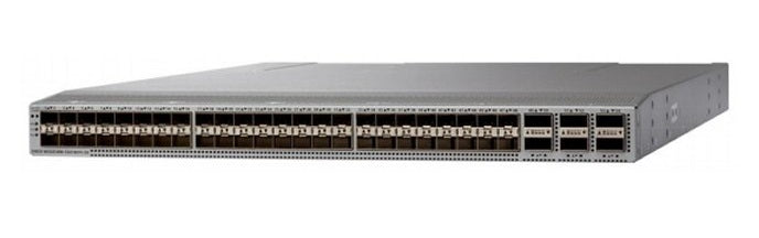 Cisco Nexus 93180YC-EX - Switch - L3 - 48 x 1/10/25 Gigabit SFP+ + 6 x 40/100 Gigabit QSFP+ - Rail mountable - Refurbished