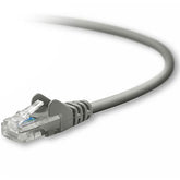 Belkin - Cabo patch - RJ-45 (M) para RJ-45 (M) - 5 m - PTNB - CAT 5e - sem nós, entrançado - cinza