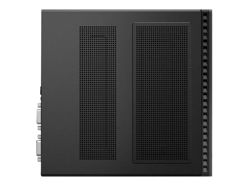 Lenovo ThinkCentre M90q 11DG - Pequeno - Core i7 10700T / 2 GHz - RAM 16 GB - SSD 256 GB - TCG Opal Encryption 2, NVMe - UHD Graphics 630 - GigE - WLAN: 802.11a/b/g/n/ac/ax, Bluetooth 5.1 - Win 10 Pro 64-bit - monitor: nenhum - preto