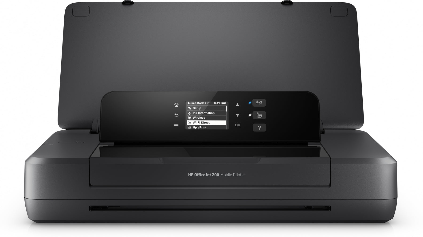 HP Officejet 200 Mobile Printer - Printer - color - inkjet - A4/Legal - 1200 x 1200 dpi - up to 20 ppm (mono) / up to 19 ppm (color) - capacity: 50 sheets - USB 2.0, USB host, Wi -Fi