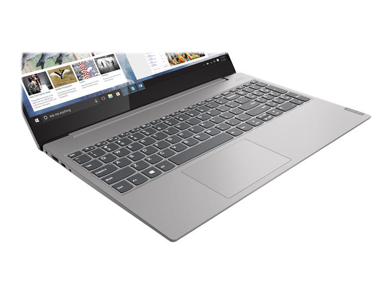 Lenovo IdeaPad S340-15API 81NC - AMD Ryzen 3 3200U / 2.6 GHz - Win 10 Home in S mode - Radeon Vega 3 - 4 GB RAM - 128 GB NVMe SSD - 15.6" TN 1920 x 1080 (Full HD) - Wi-Fi 5 - platinum gray - kbd: English