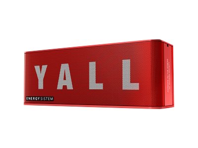 Energy Music Box 5+ - Yall Edition - altavoz - para uso portátil - inalámbrico - Bluetooth - 10 Watt - rojo