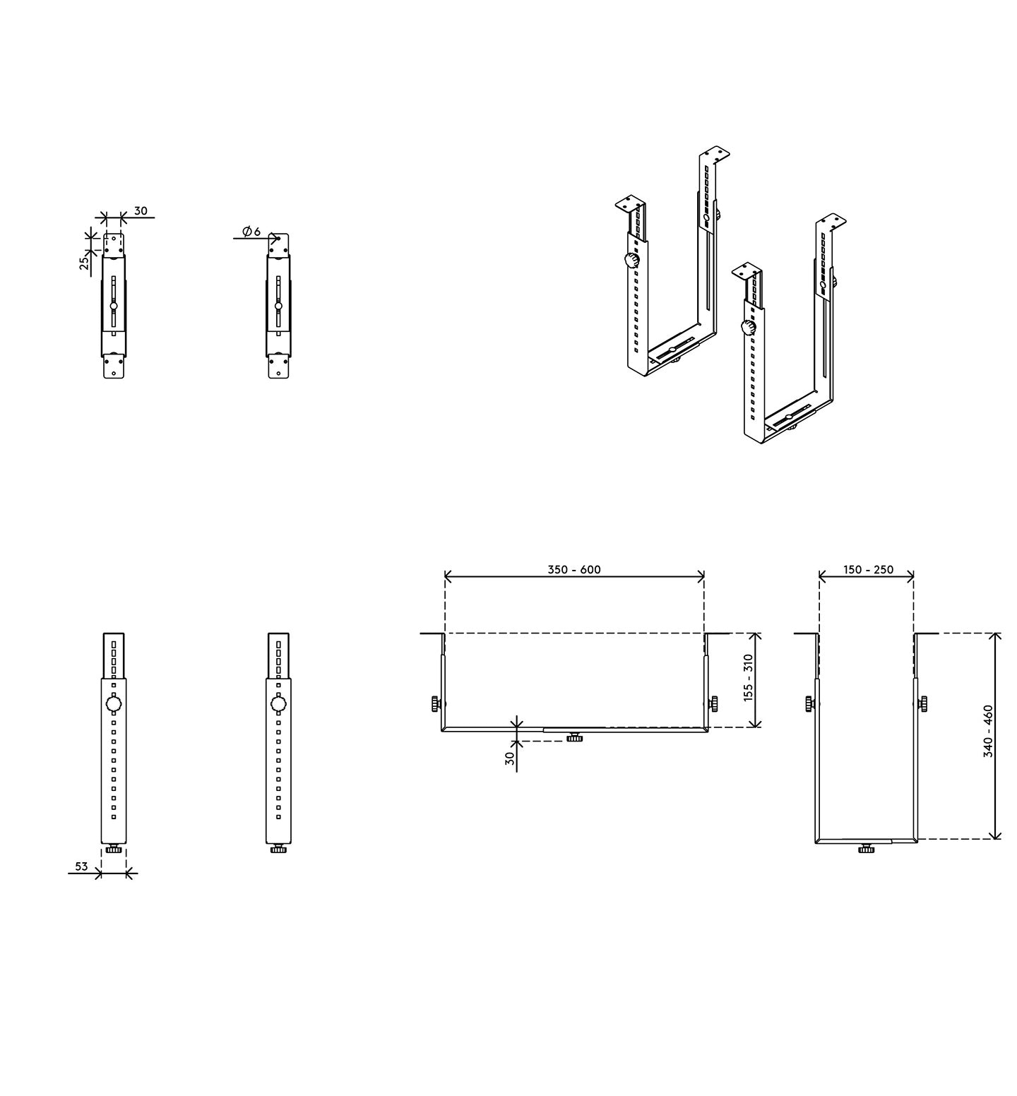 Viewgo computer holder - desk