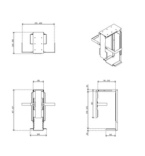 Viewmate computer holder - desk