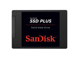 SanDisk SSD PLUS - SSD - 480 GB - internal - 2.5" - SATA 6Gb/s