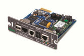 APC Network Management Card 2 with Environmental Monitoring, Out of Band Management and Modbus - Remote Management Adapter - SmartSlot - 10/100 Ethernet - for P/N: GVX500K1250GS, GVX500K1500GS, GVX750K1250GS, GVX750K1500GS, GVX750K1500HS