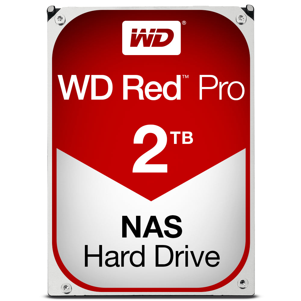 WD Red Pro WD2002FFSX - Hard disk - 2 TB - internal - 3.5" - SATA 6Gb/s - 7200 rpm - buffer: 64 MB