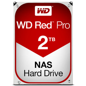 WD Red Pro WD2002FFSX - Hard disk - 2 TB - internal - 3.5" - SATA 6Gb/s - 7200 rpm - buffer: 64 MB